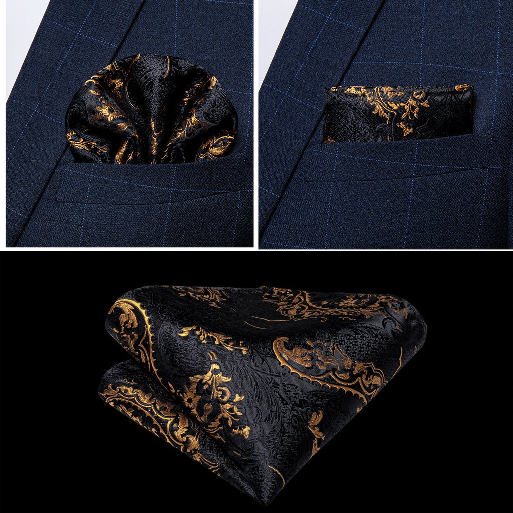 GentCrest Black Paisley Vest Set - Image 8