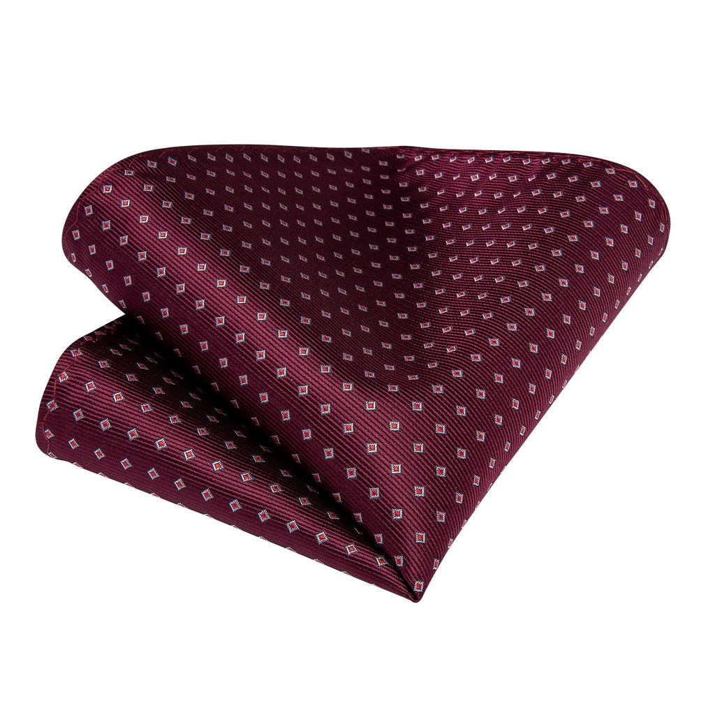 GentCrest Red Polka Dot Tie Hanky Cufflinks Set - Image 4