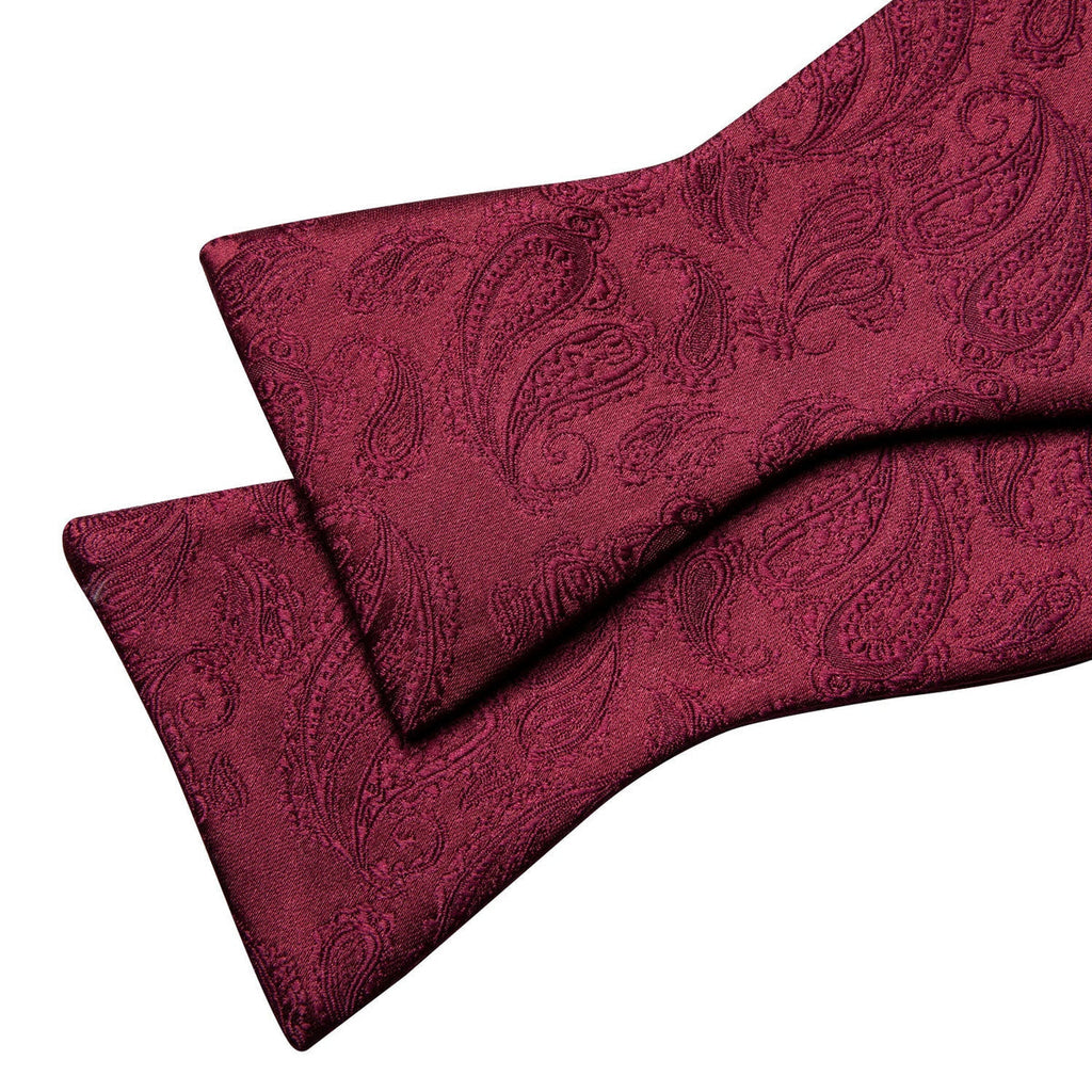 Bloody Mary , Pocket Square and Cufflinks Bow Tie Set - GentCrest - View 3