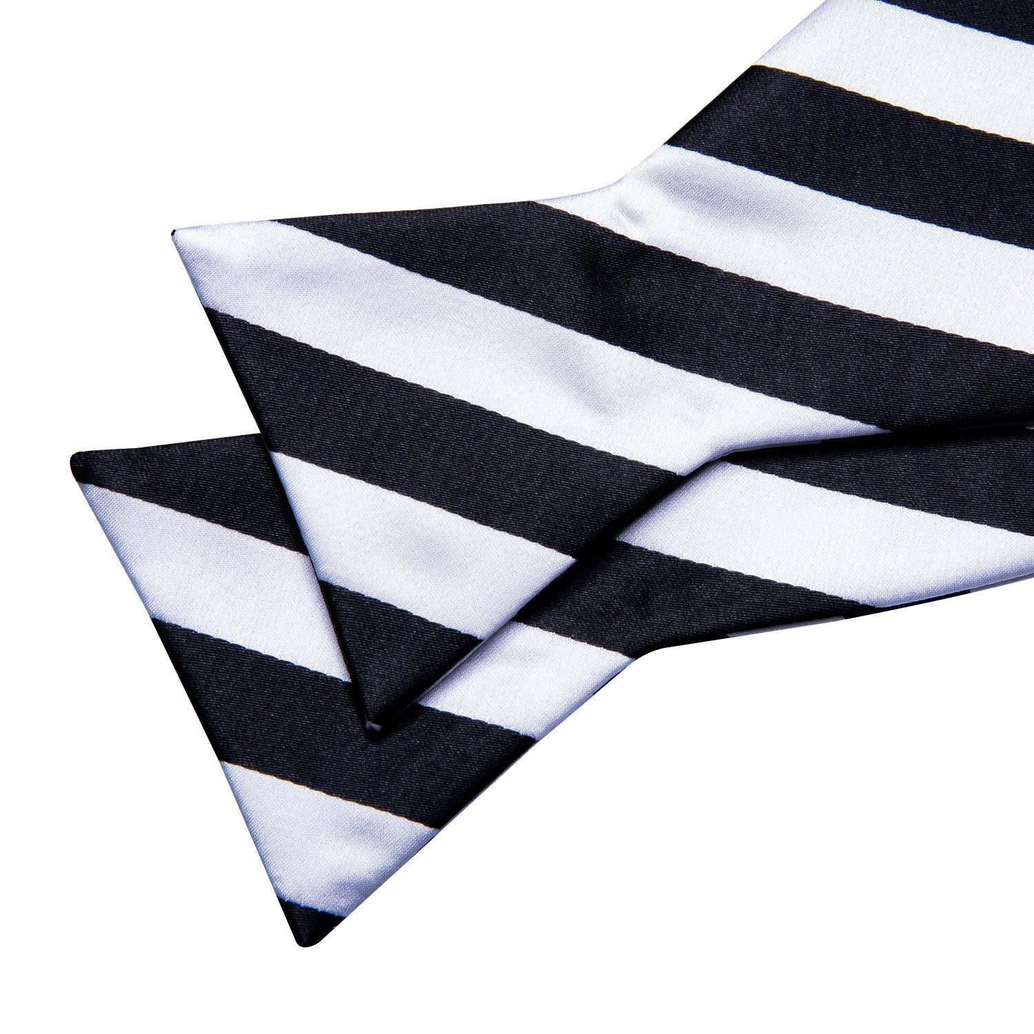 GentCrest Black Striped Bowtie Set - Image 3