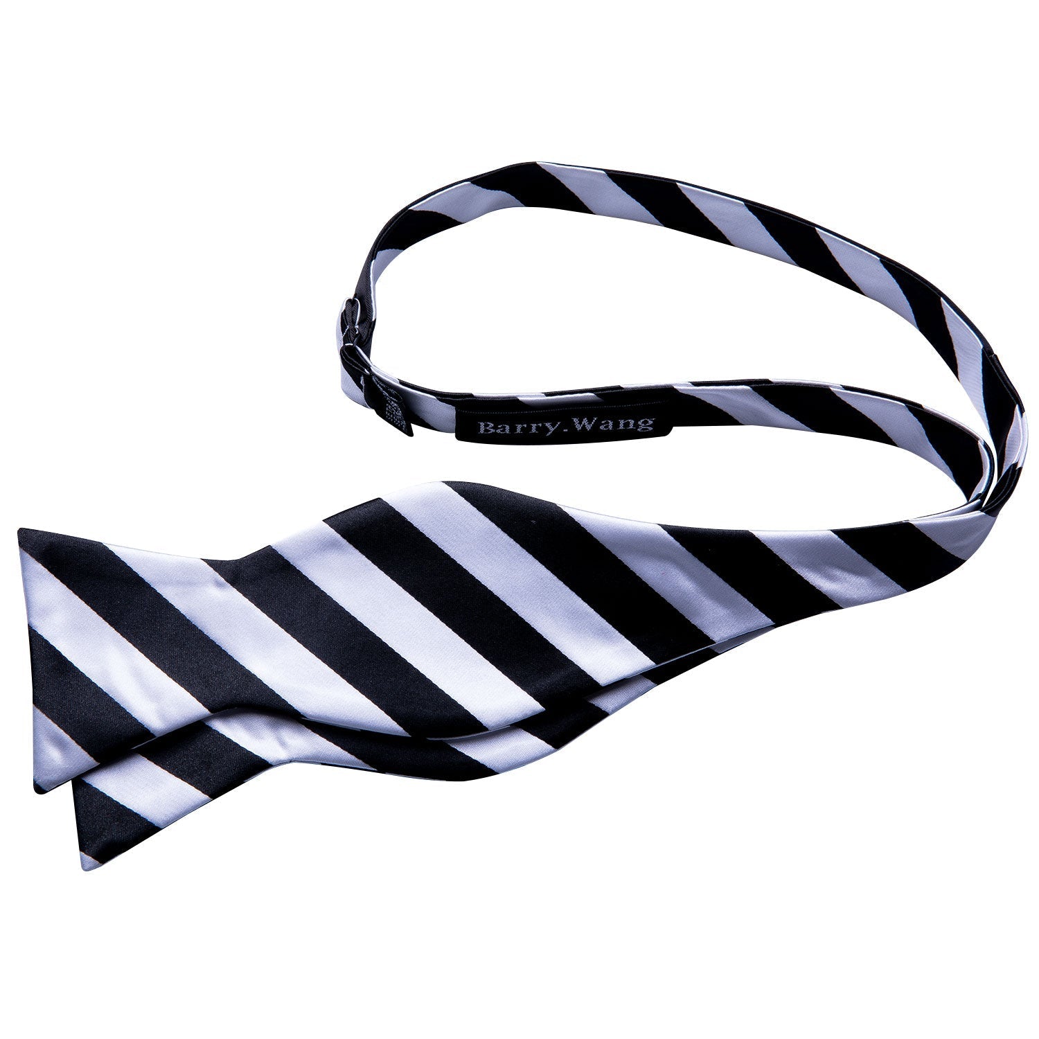 GentCrest Black Striped Bowtie Set - Image 2