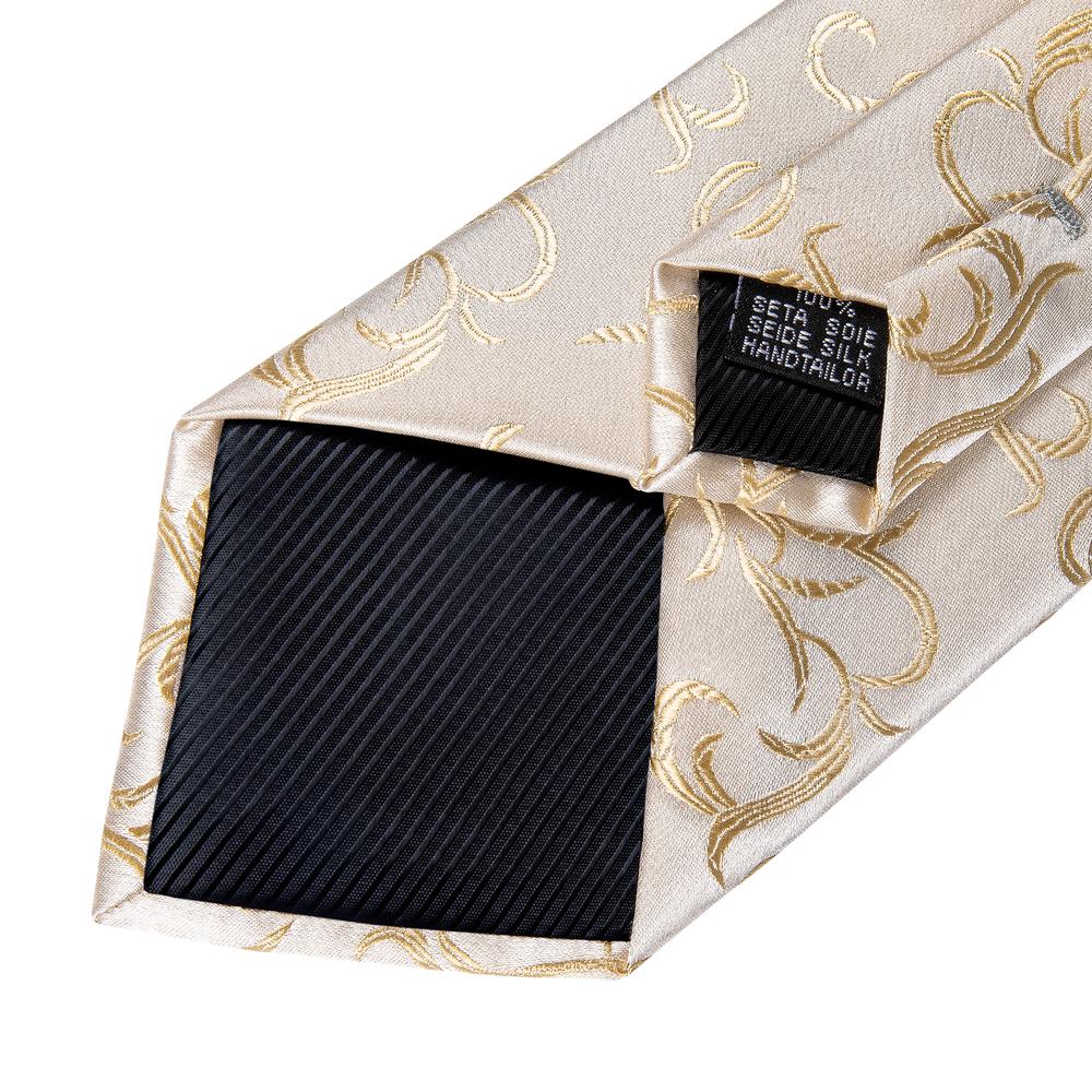 GentCrest Silver Floral Tie Hanky Cufflinks Set - Image 6