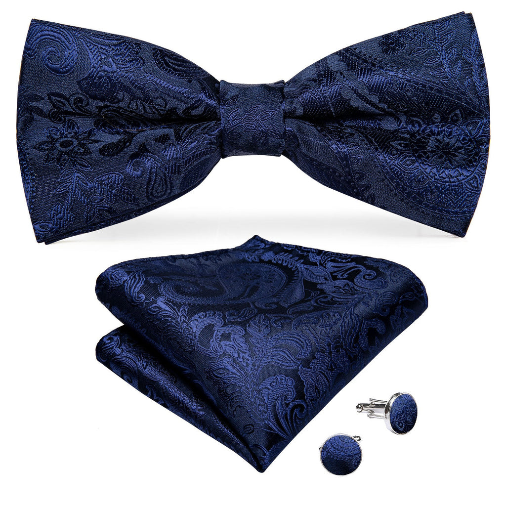 GentCrest Blue Paisley Vest Set - Image 7