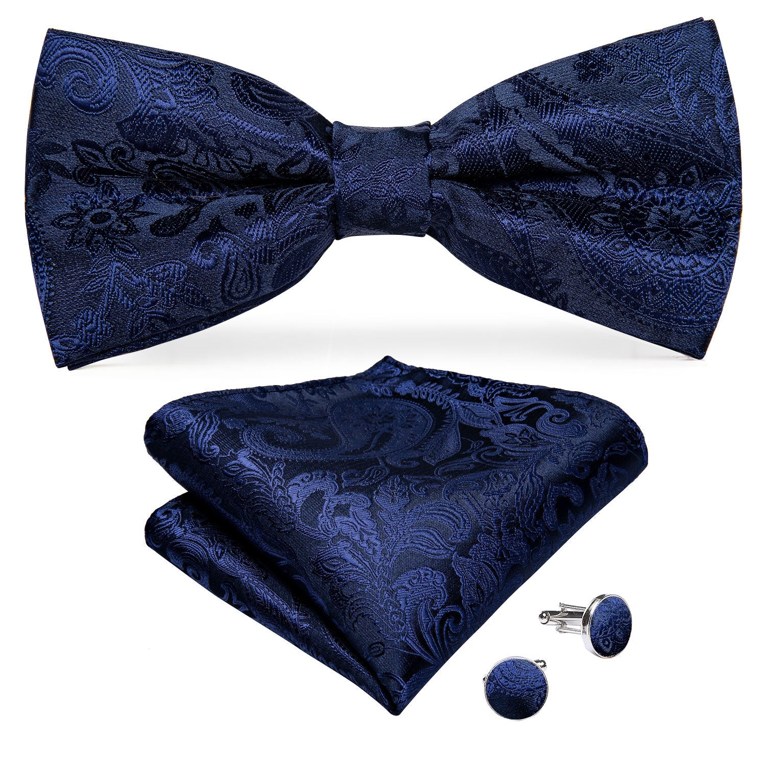 GentCrest Blue Paisley Vest Set - Image 7