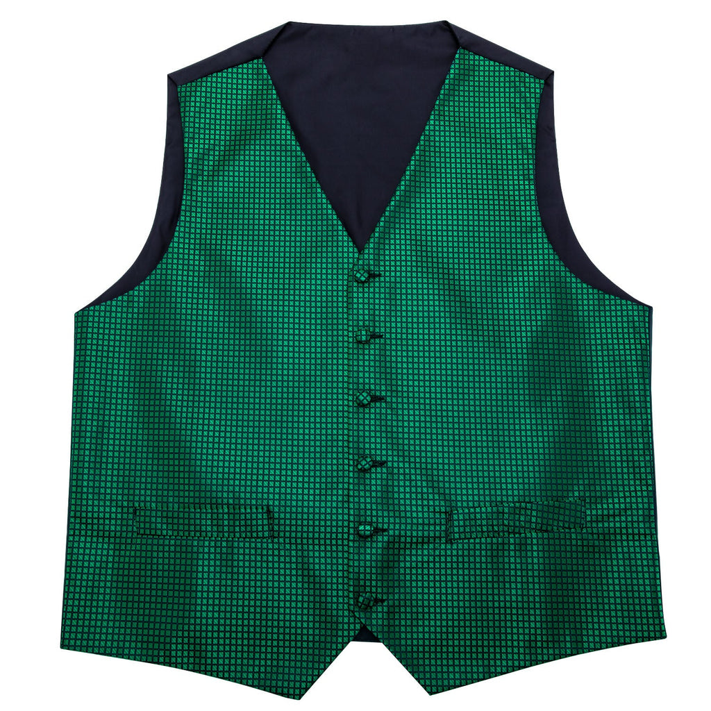 GentCrest Black Plaid Vest Set - Image 6