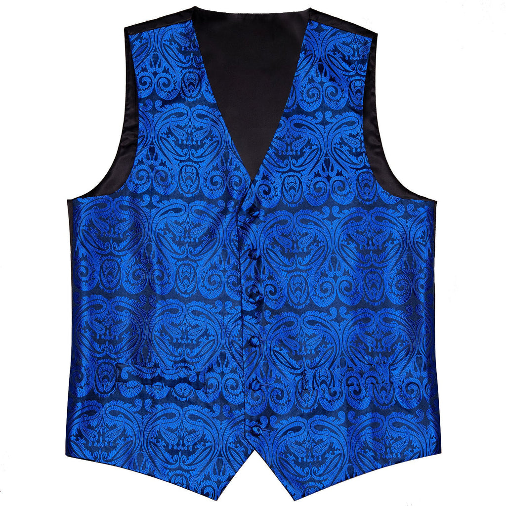 GentCrest Blue Paisley Vest Set - Image 5