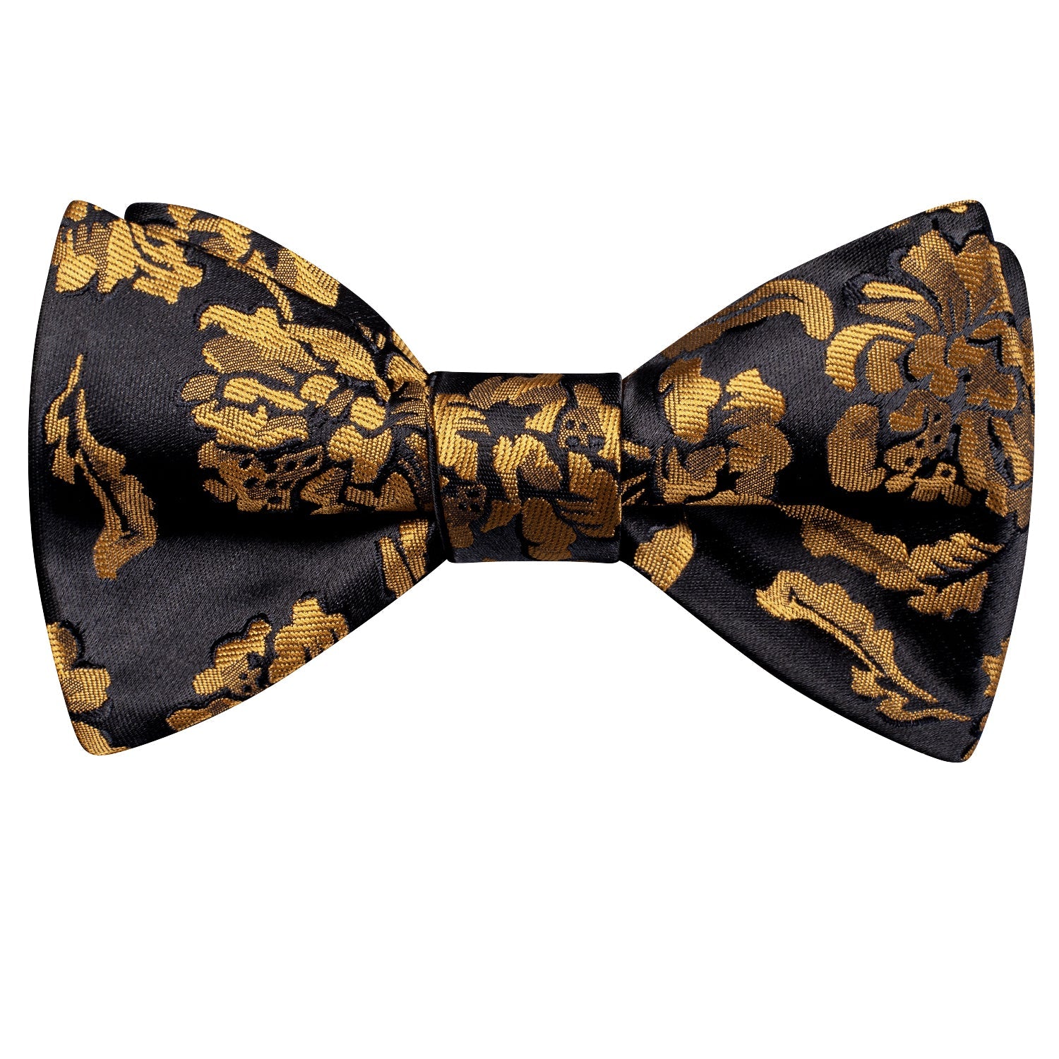 GentCrest Black Floral Bowtie Set - Image 3