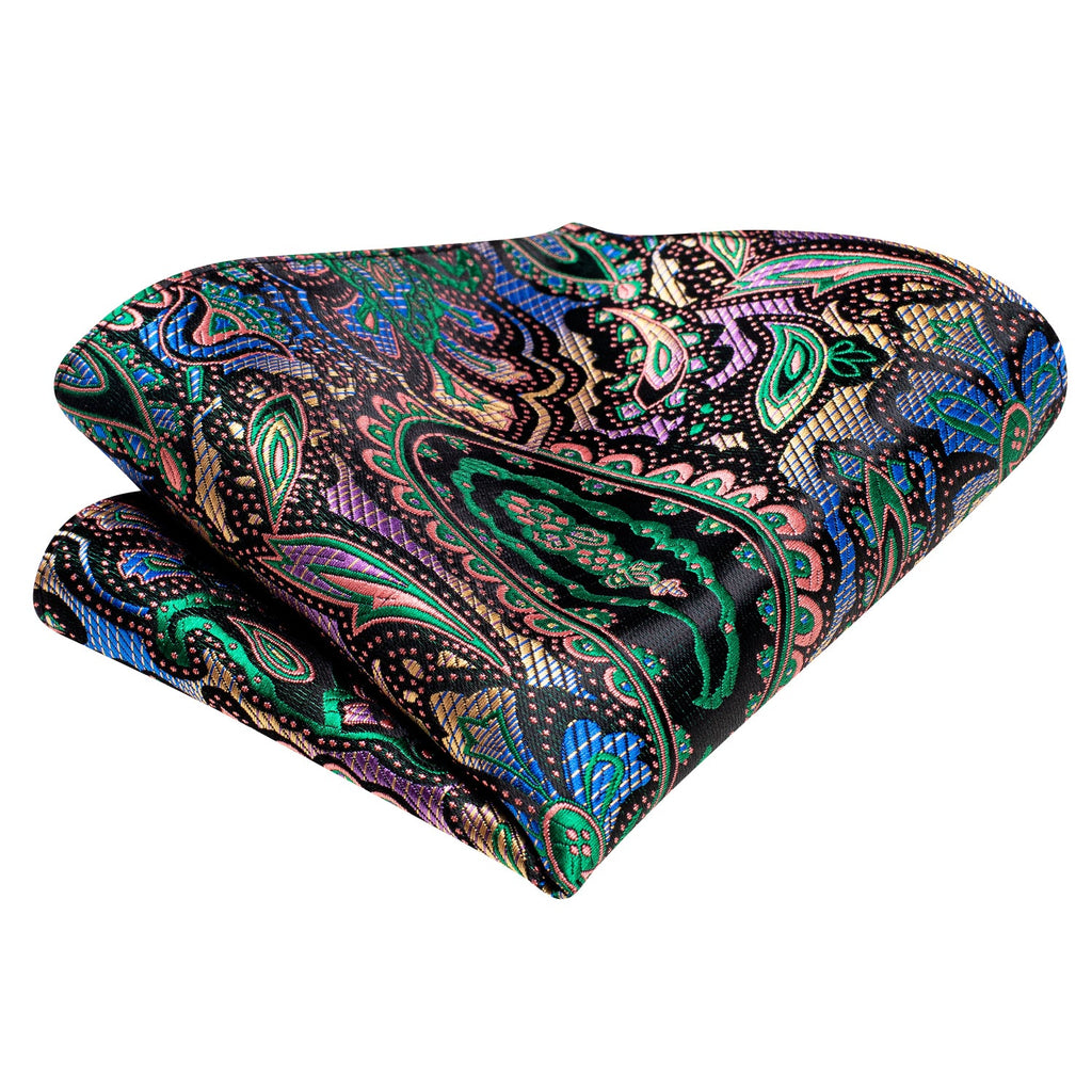 GentCrest Blue Paisley Bowtie Set - Image 6