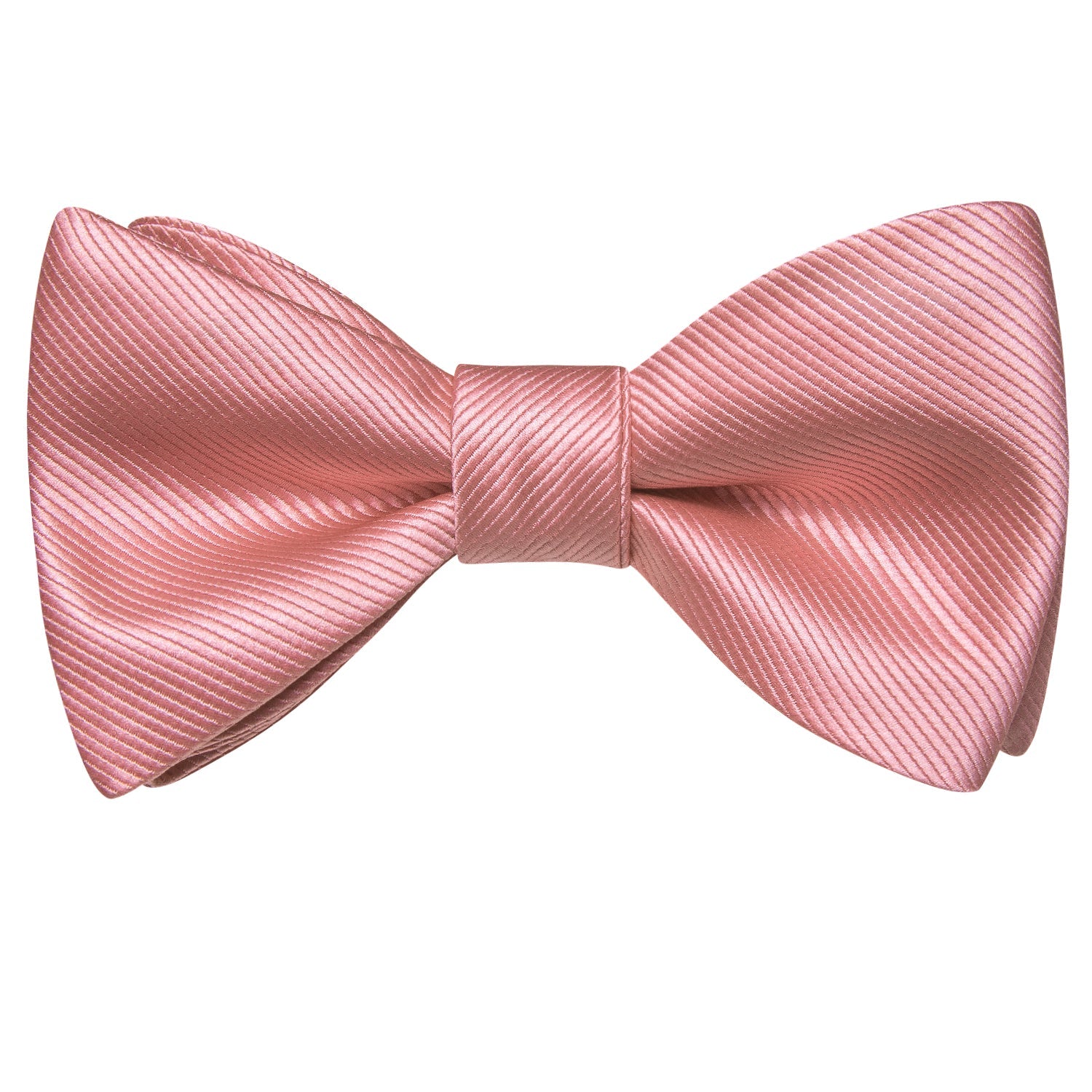 GentCrest Pink Solid Bowtie Set - Image 4