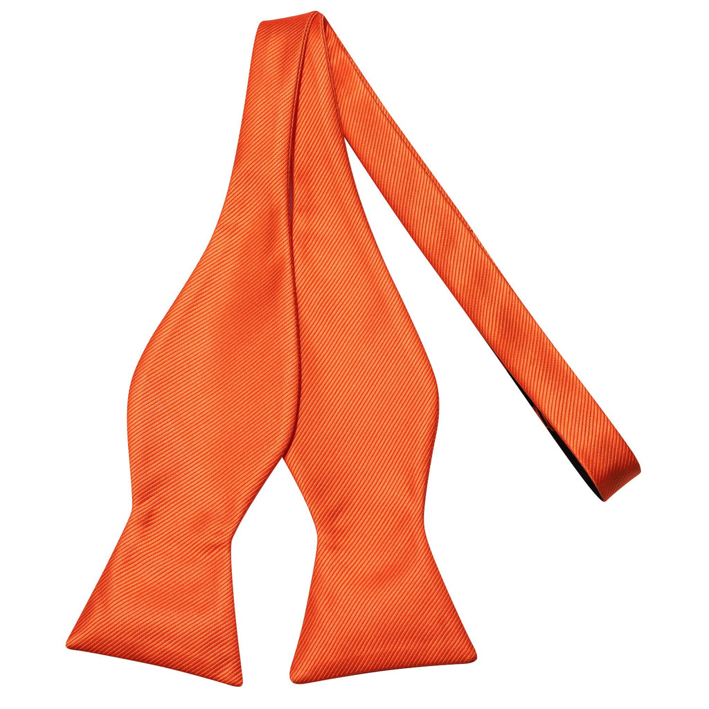 GentCrest Orange Solid Bowtie Set - Image 5