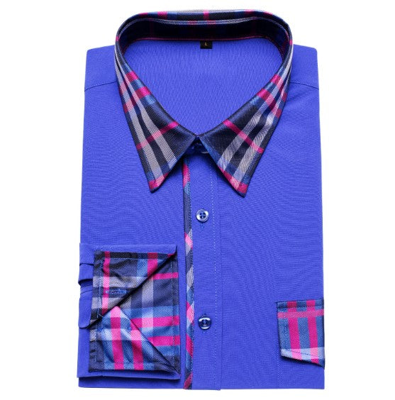 Black Elegant Dress Shirt - GentCrest - View 3