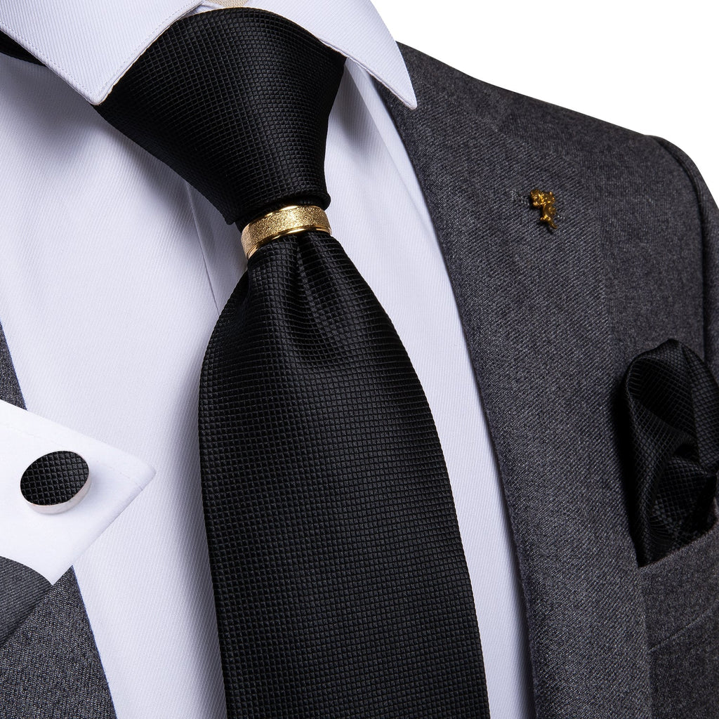 Tie Ring - Gold - GentCrest - View 2