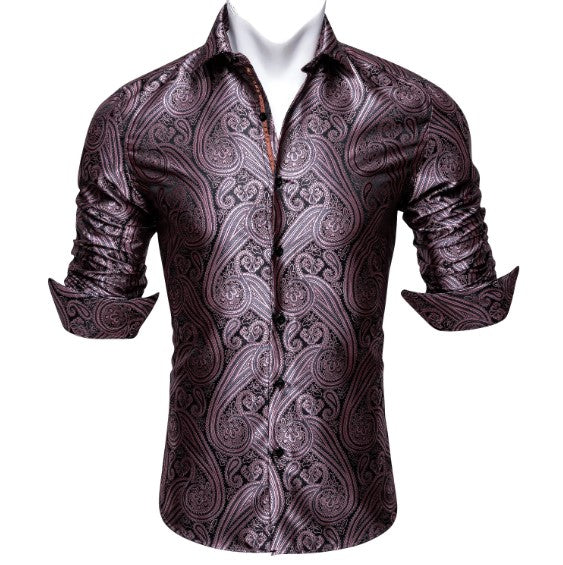Paisley Dress Shirt - GentCrest - View 2