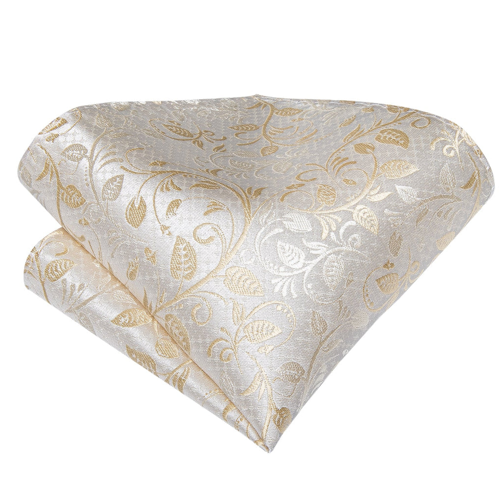 GentCrest Champagne Floral Bowtie Set - Image 7