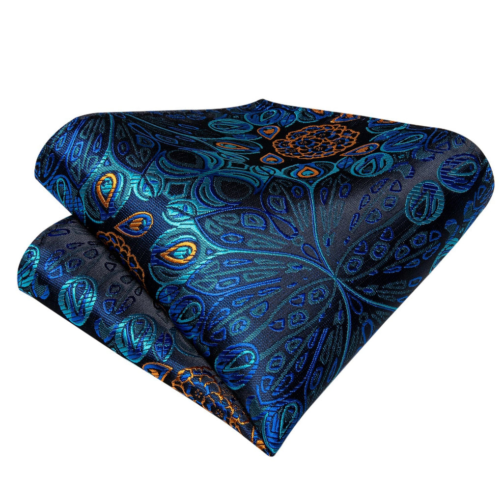 GentCrest Blue Paisley Bowtie Set - Image 3