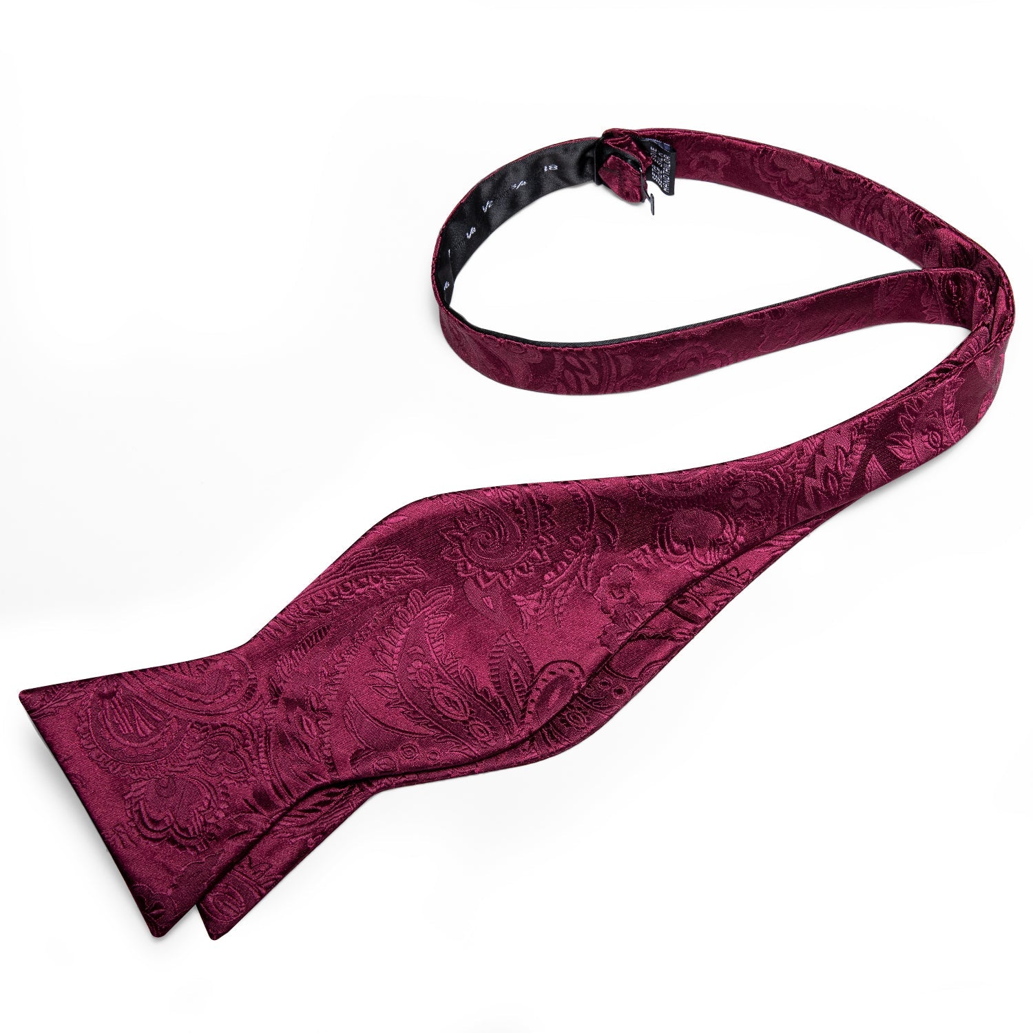 GentCrest Red Paisley Bowtie Set - Image 6