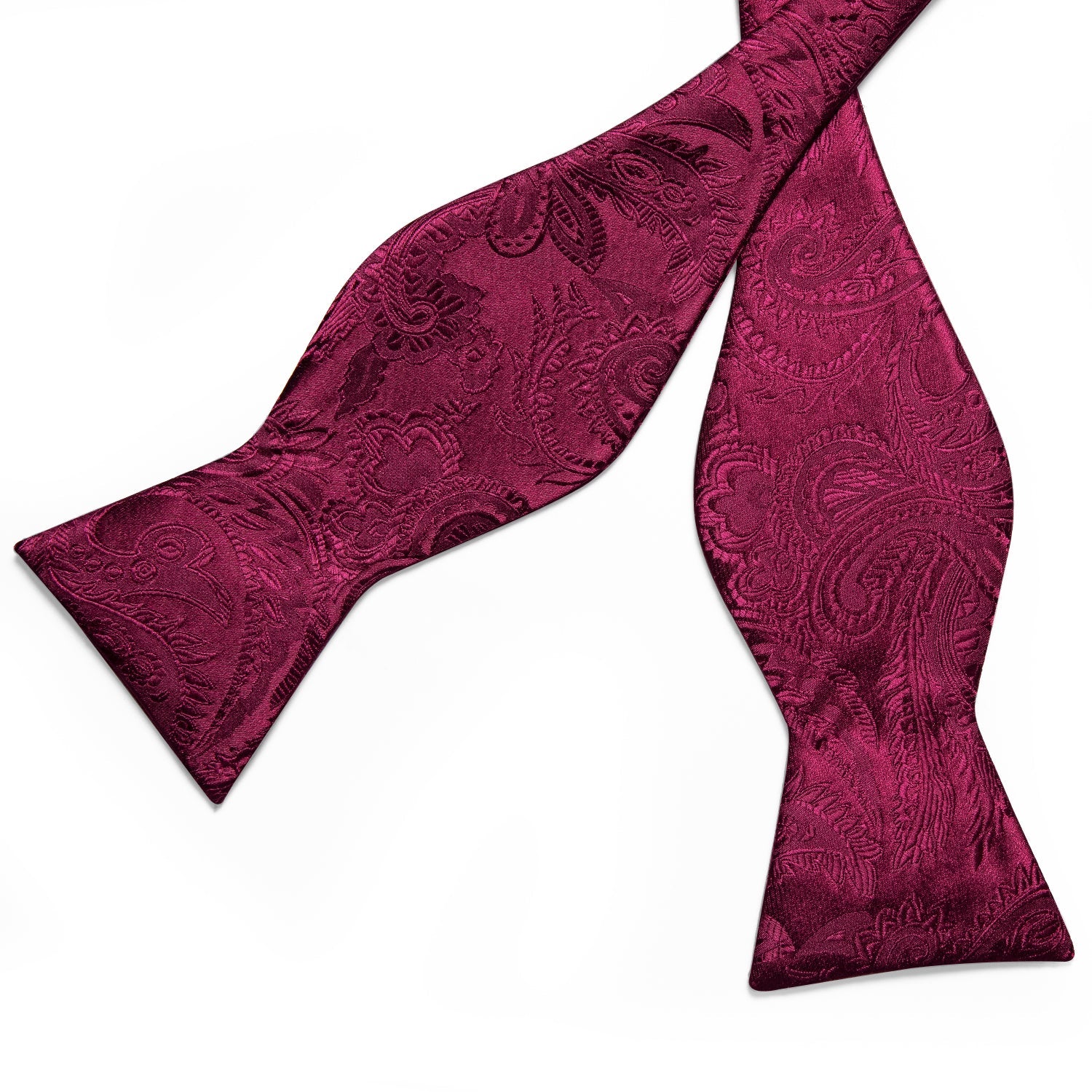 GentCrest Red Paisley Bowtie Set - Image 5