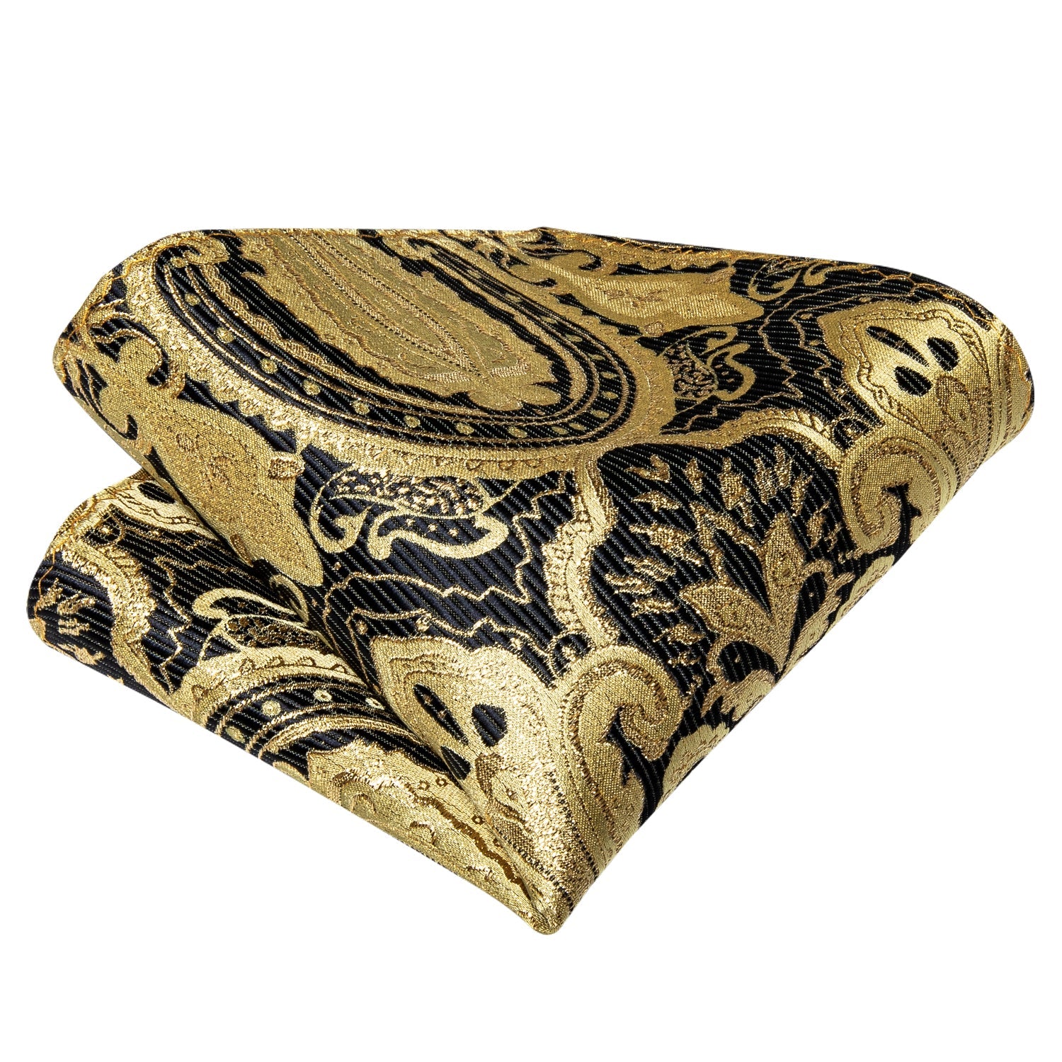 GentCrest Black Paisley Bowtie Set - Image 7