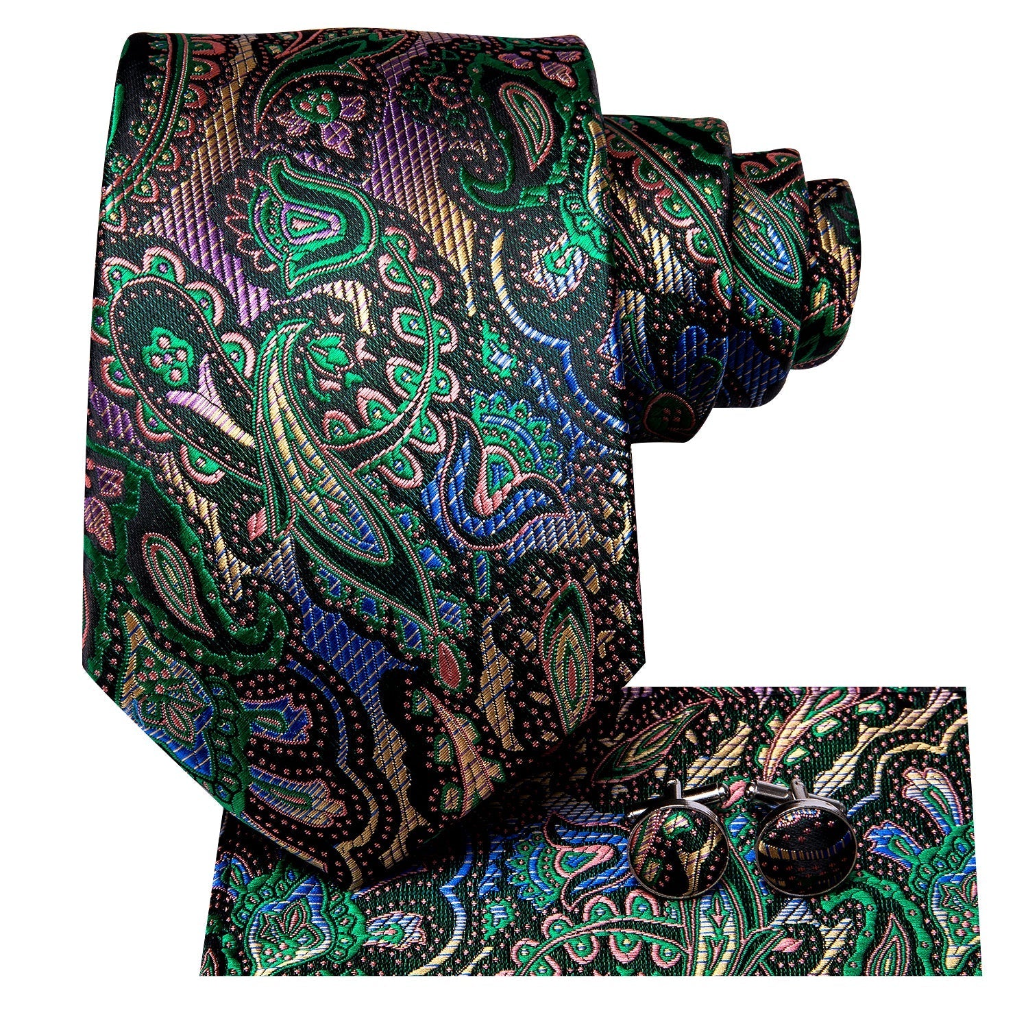 Avatar Silk Tie Set - GentCrest - View 3