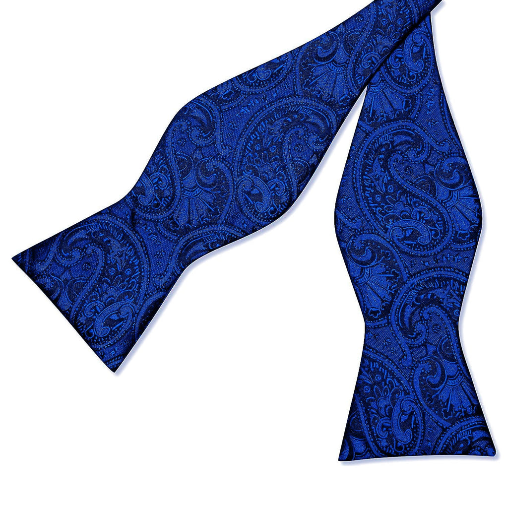 GentCrest Blue Paisley Bowtie Set - Image 3