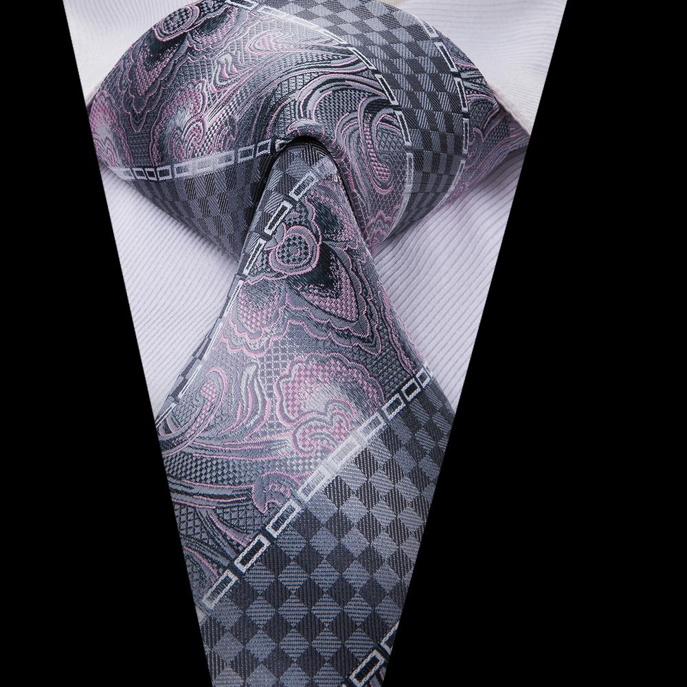 GentCrest Pink Novelty Tie Hanky Cufflinks Set - Image 2