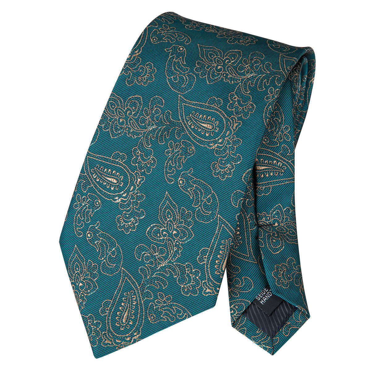 GentCrest Green Floral Tie Hanky Cufflinks Set - Image 7