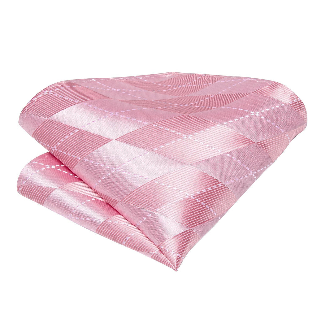 GentCrest Pink Plaid Bowtie Set - Image 4