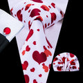 Love Hearts Silk Tie Set - GentCrest