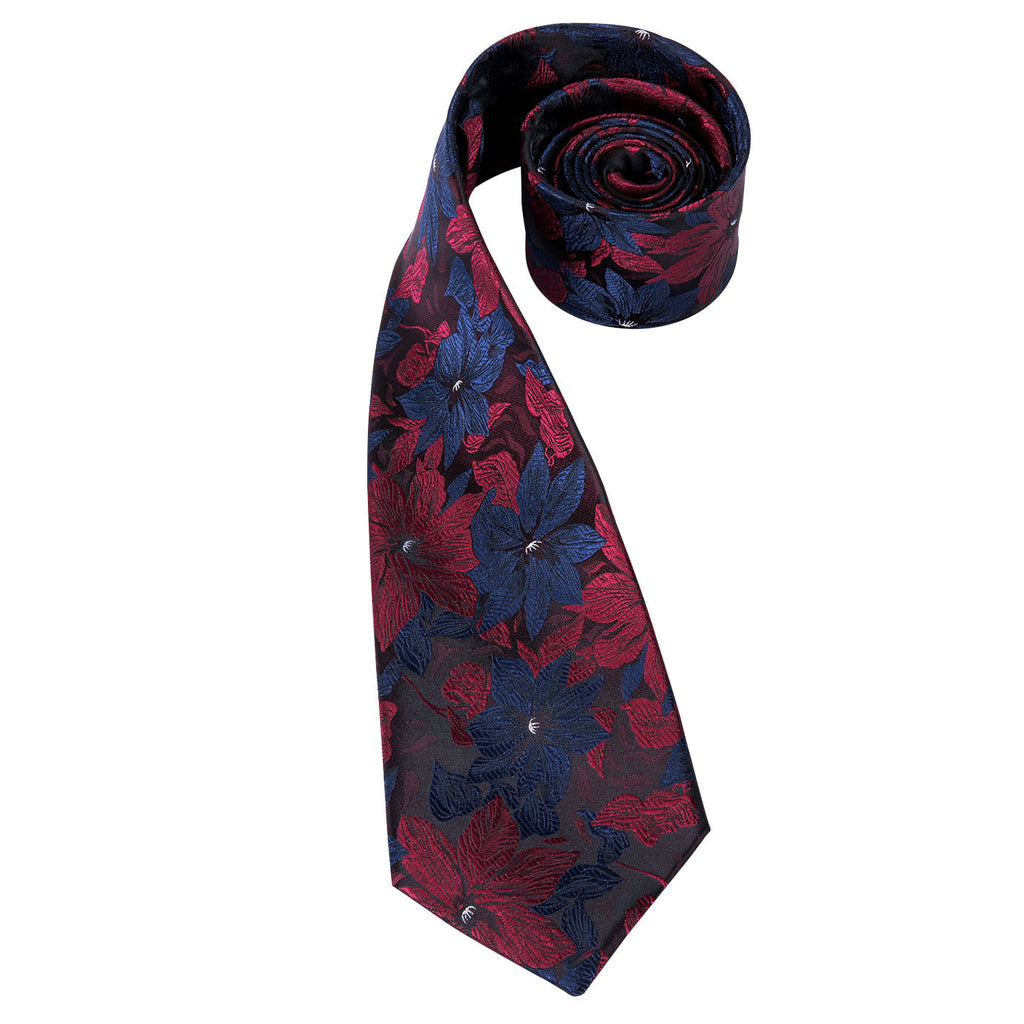 GentCrest Blue Floral Tie Sets - Image 3
