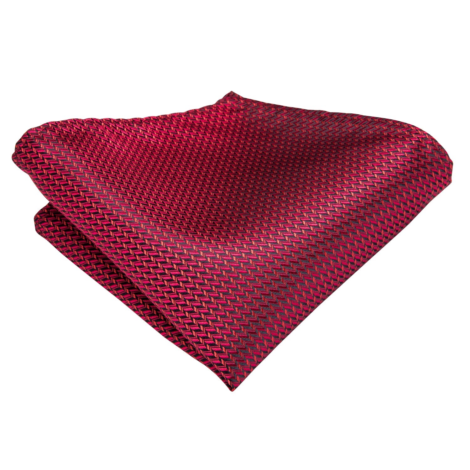GentCrest Black Textured Tie Hanky Cufflinks Set - Image 3