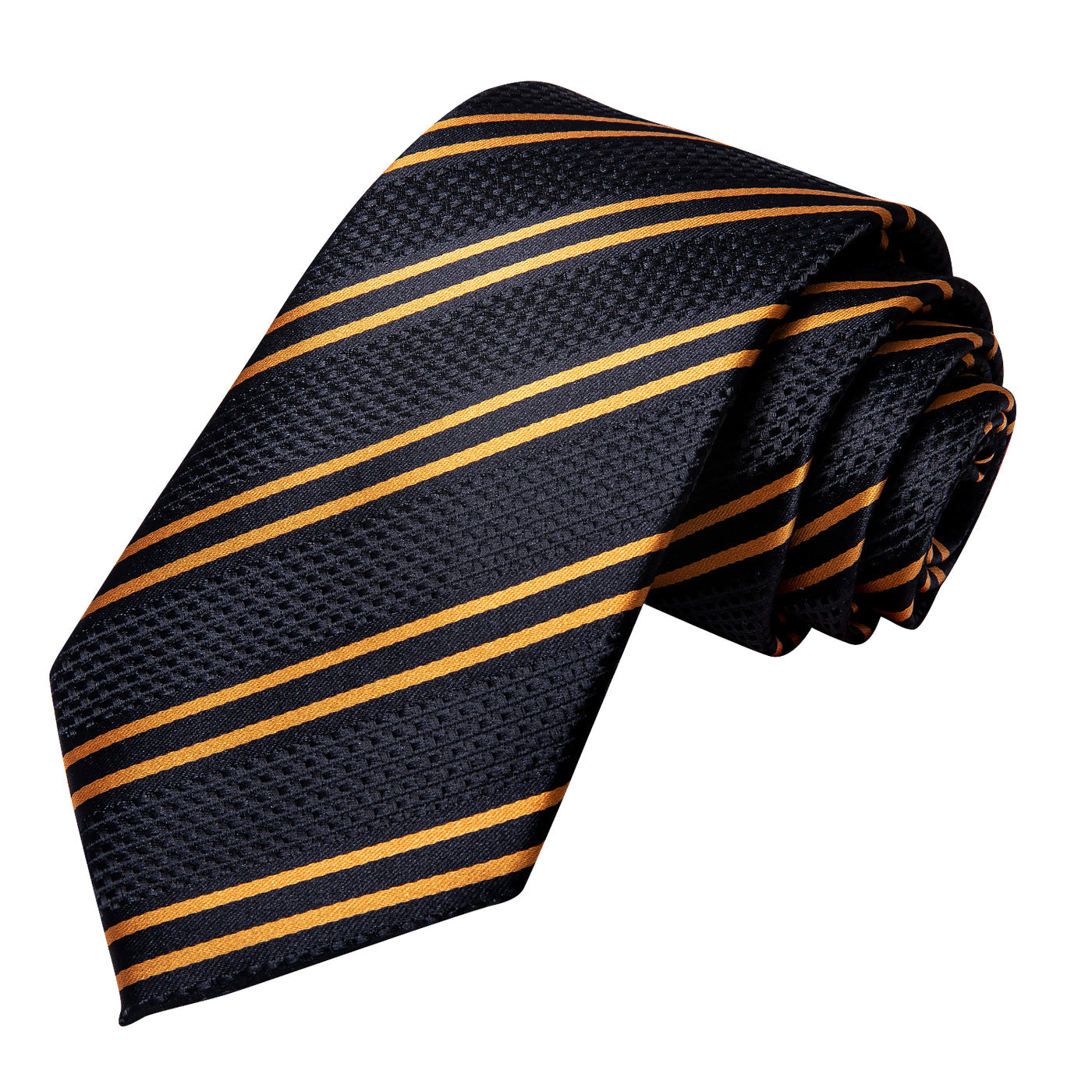 GentCrest Black Striped Tie Sets - Image 3
