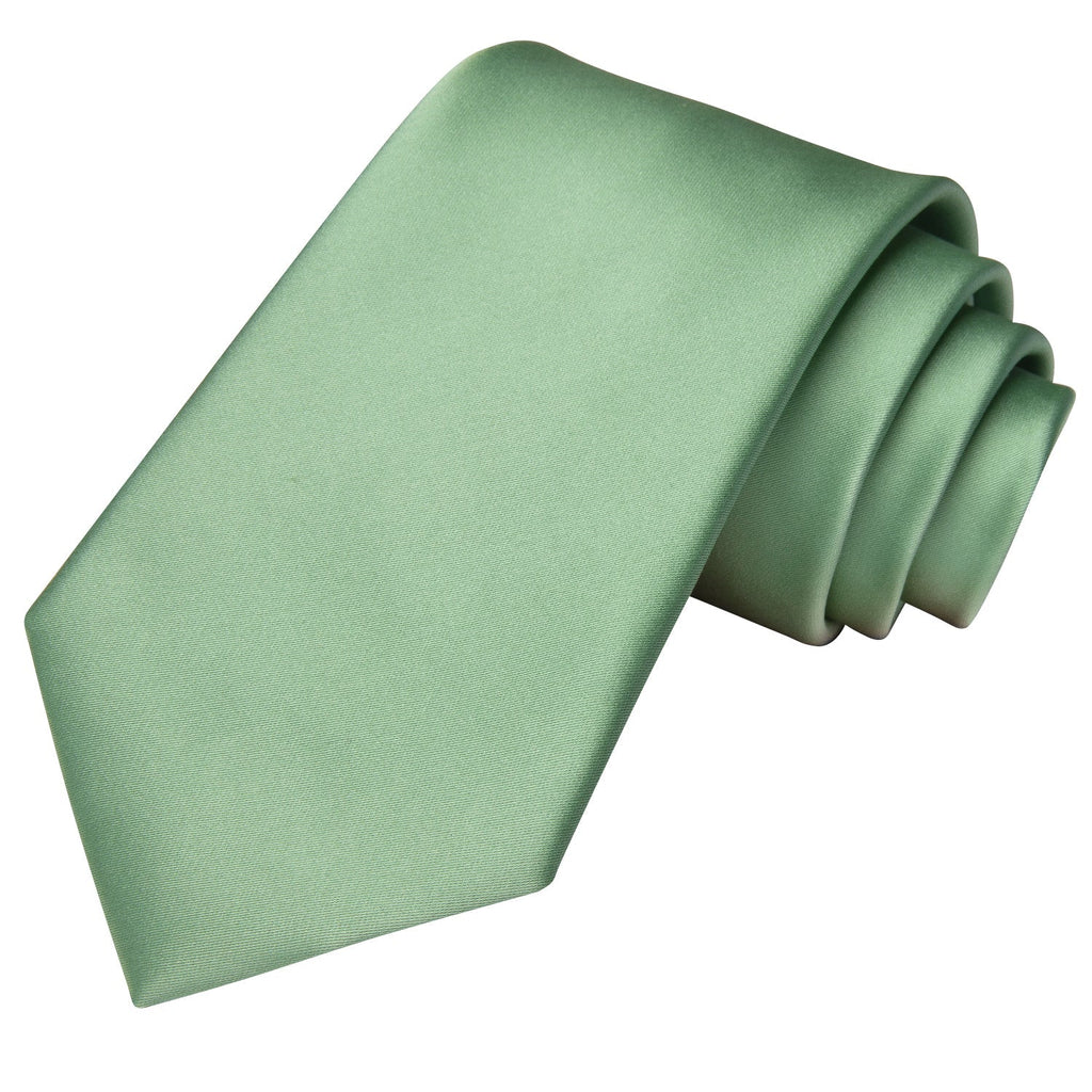 GentCrest Classic Solid Tie Hanky Cufflinks Set - Image 3