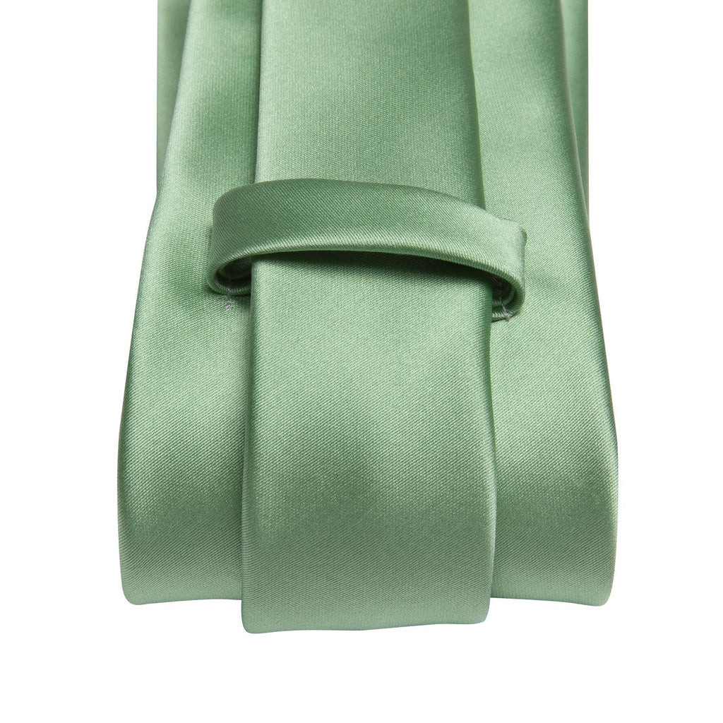 GentCrest Classic Solid Tie Hanky Cufflinks Set - Image 4