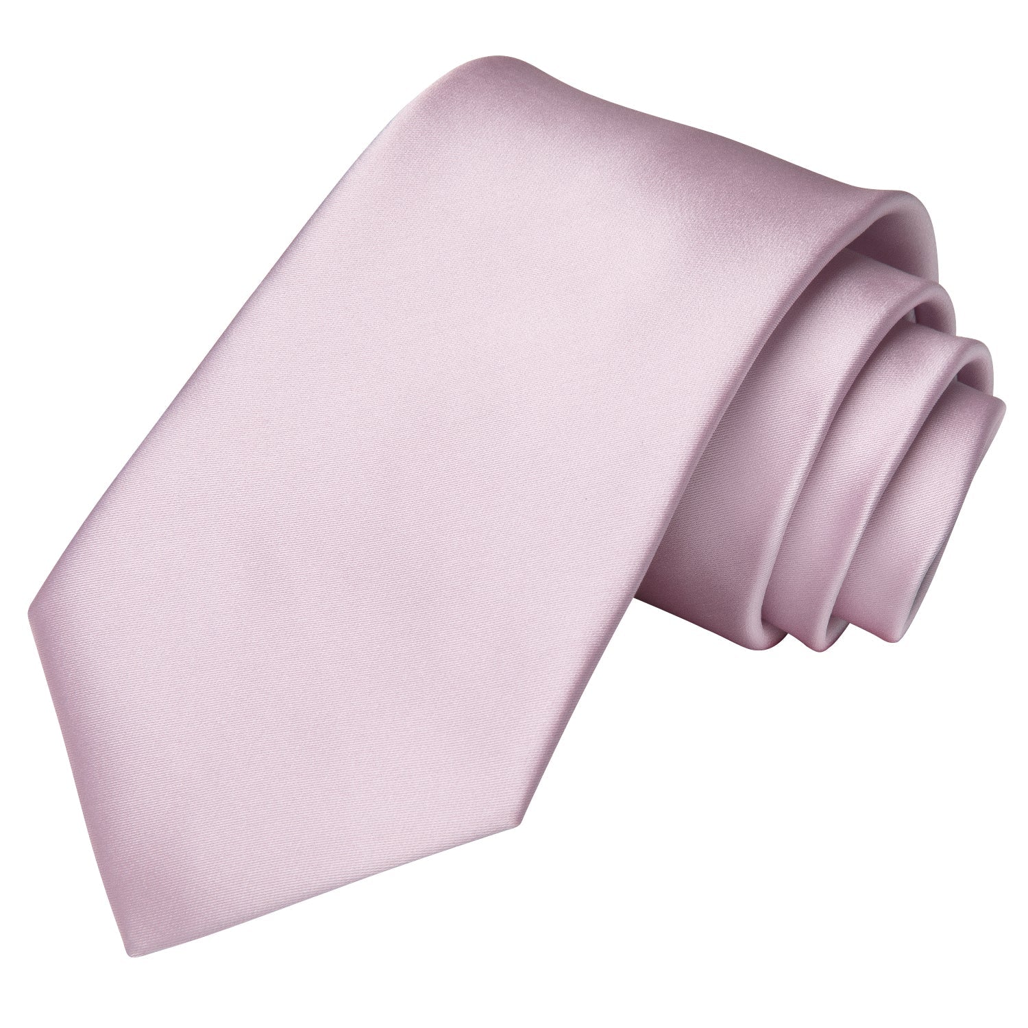 GentCrest Pink Solid Tie Hanky Cufflinks Set - Image 2