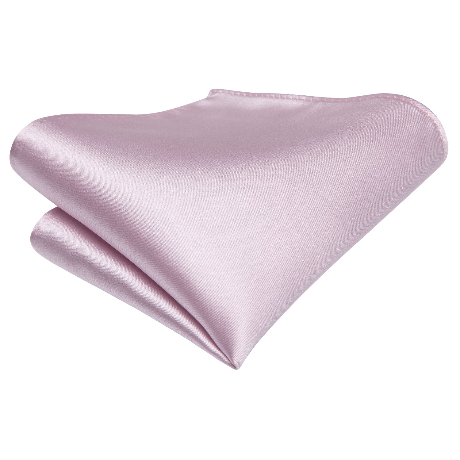 GentCrest Pink Solid Tie Hanky Cufflinks Set - Image 6
