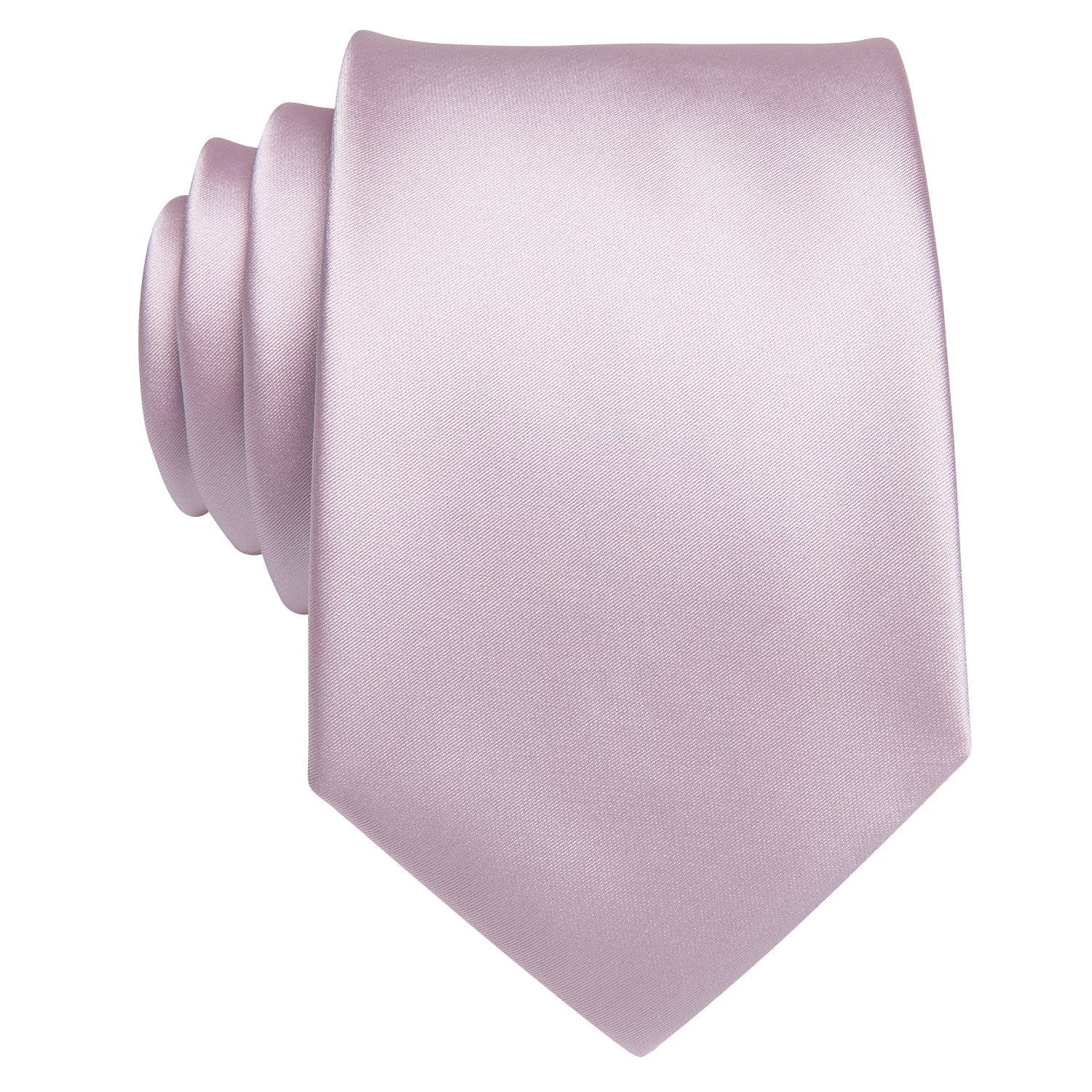 GentCrest Pink Solid Tie Hanky Cufflinks Set - Image 5