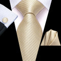 GentCrest Red Solid Tie Hanky Cufflinks Set - Image 1