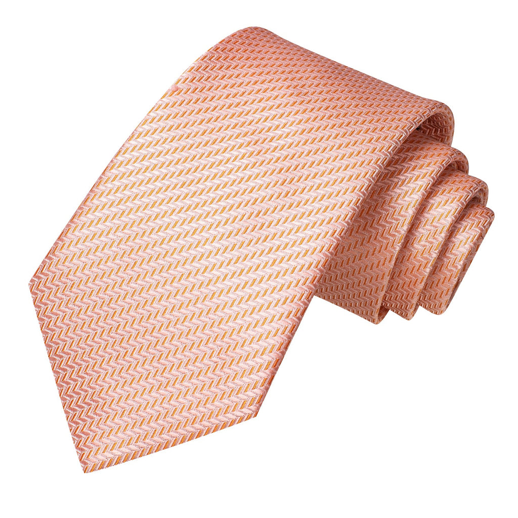 GentCrest Red Plaid Tie Hanky Cufflinks Set - Image 5