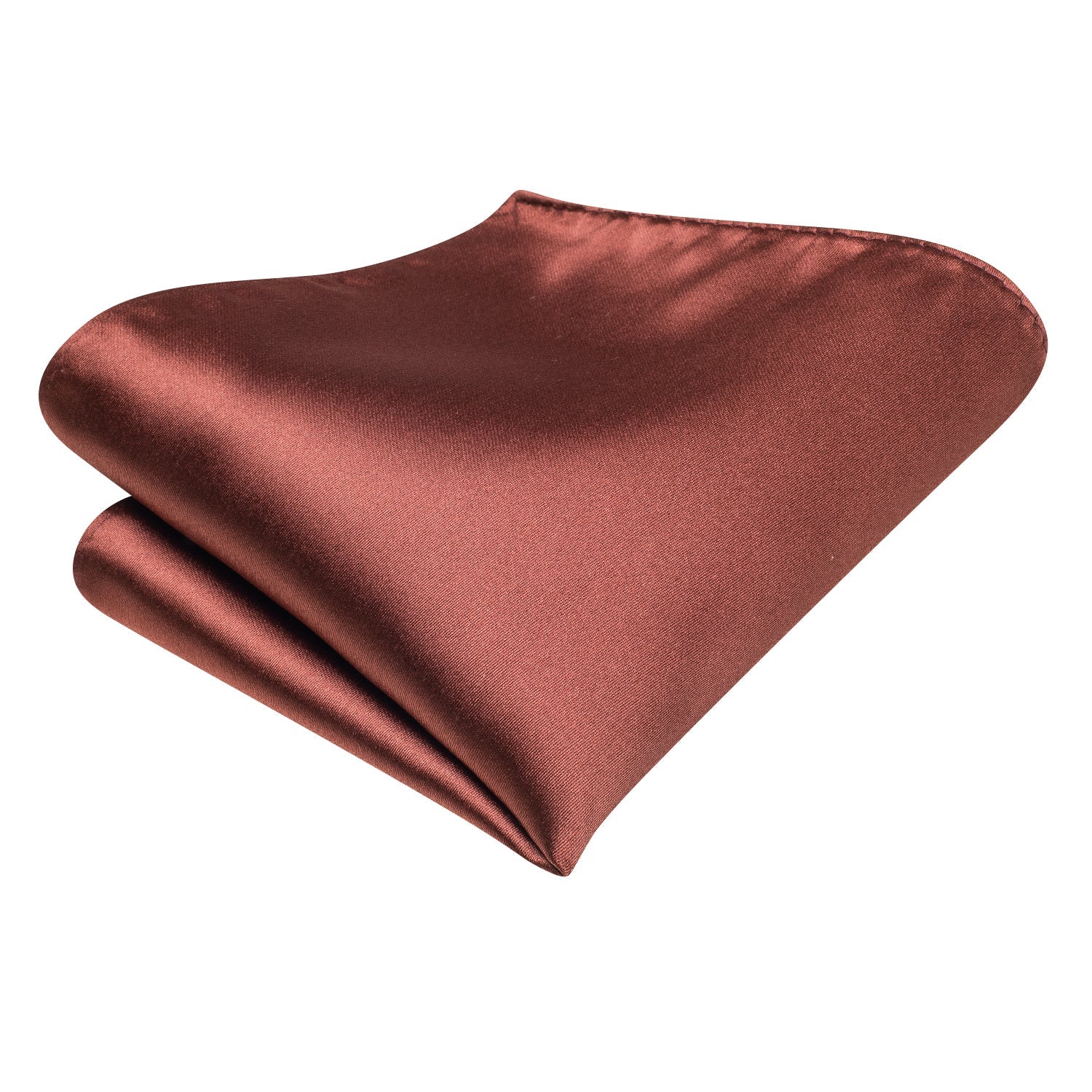 GentCrest Red Solid Tie Hanky Cufflinks Set - Image 4