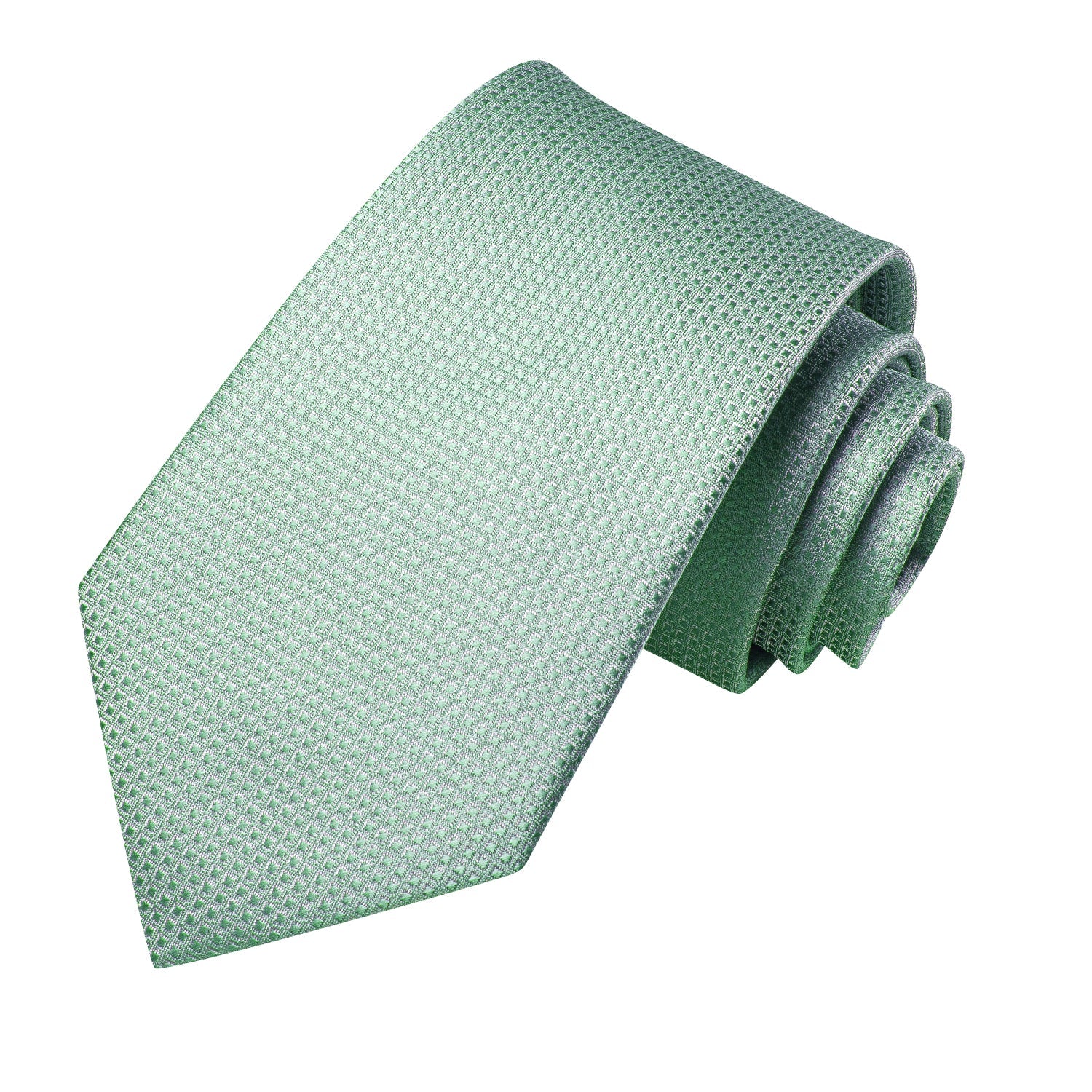 GentCrest Red Plaid Tie Hanky Cufflinks Set - Image 5