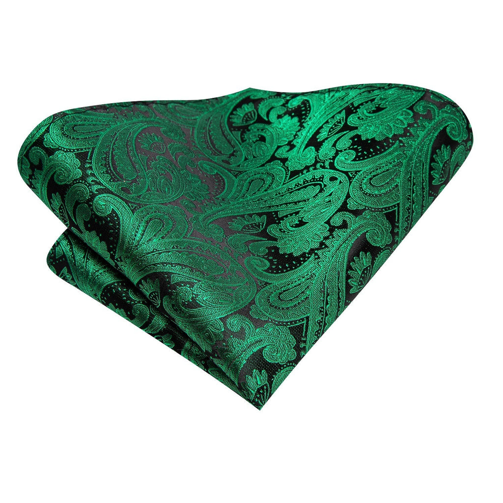 GentCrest Black Classic Tie Hanky Cufflinks Set - Image 5
