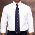 GentCrest Blue Novelty Tie Hanky Cufflinks Set - Image 1
