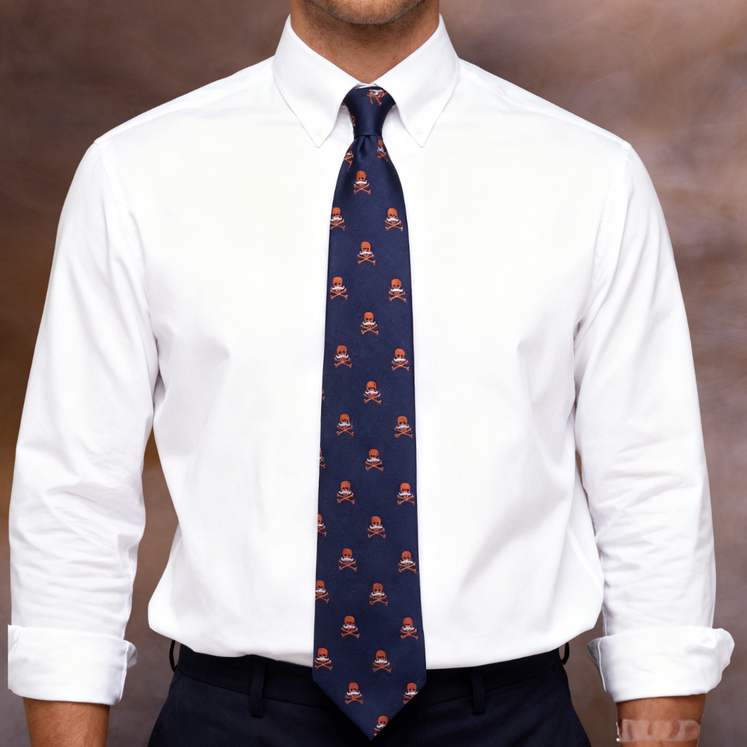 GentCrest Blue Novelty Tie Hanky Cufflinks Set - Image 1
