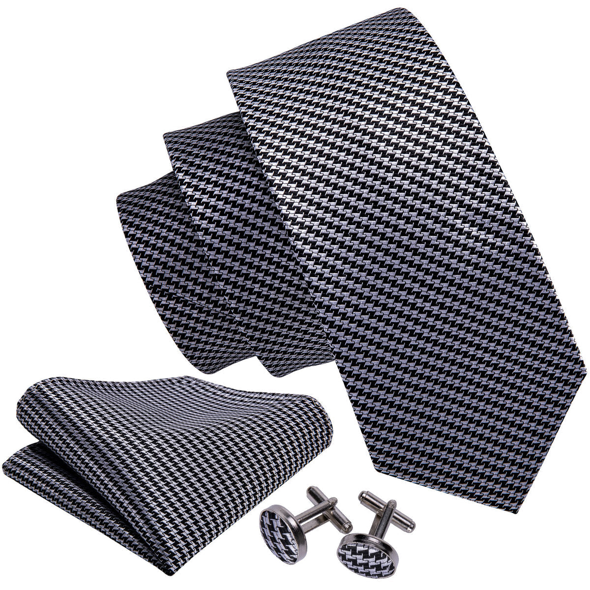 GentCrest Classic Houndstooth Tie Sets - Image 3