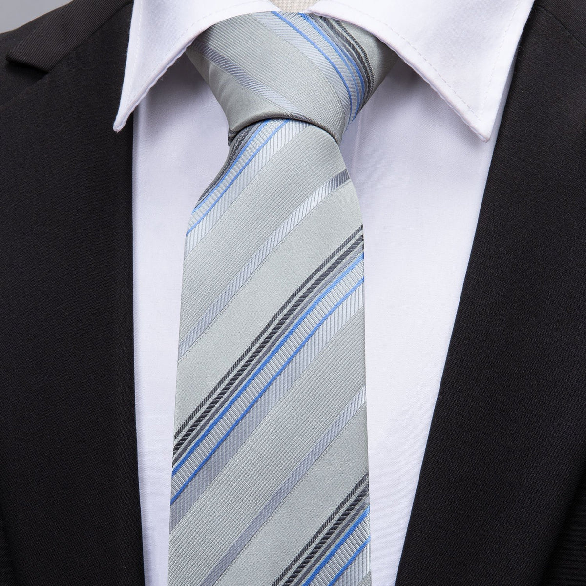 GentCrest Grey Classic Tie Sets - Image 3