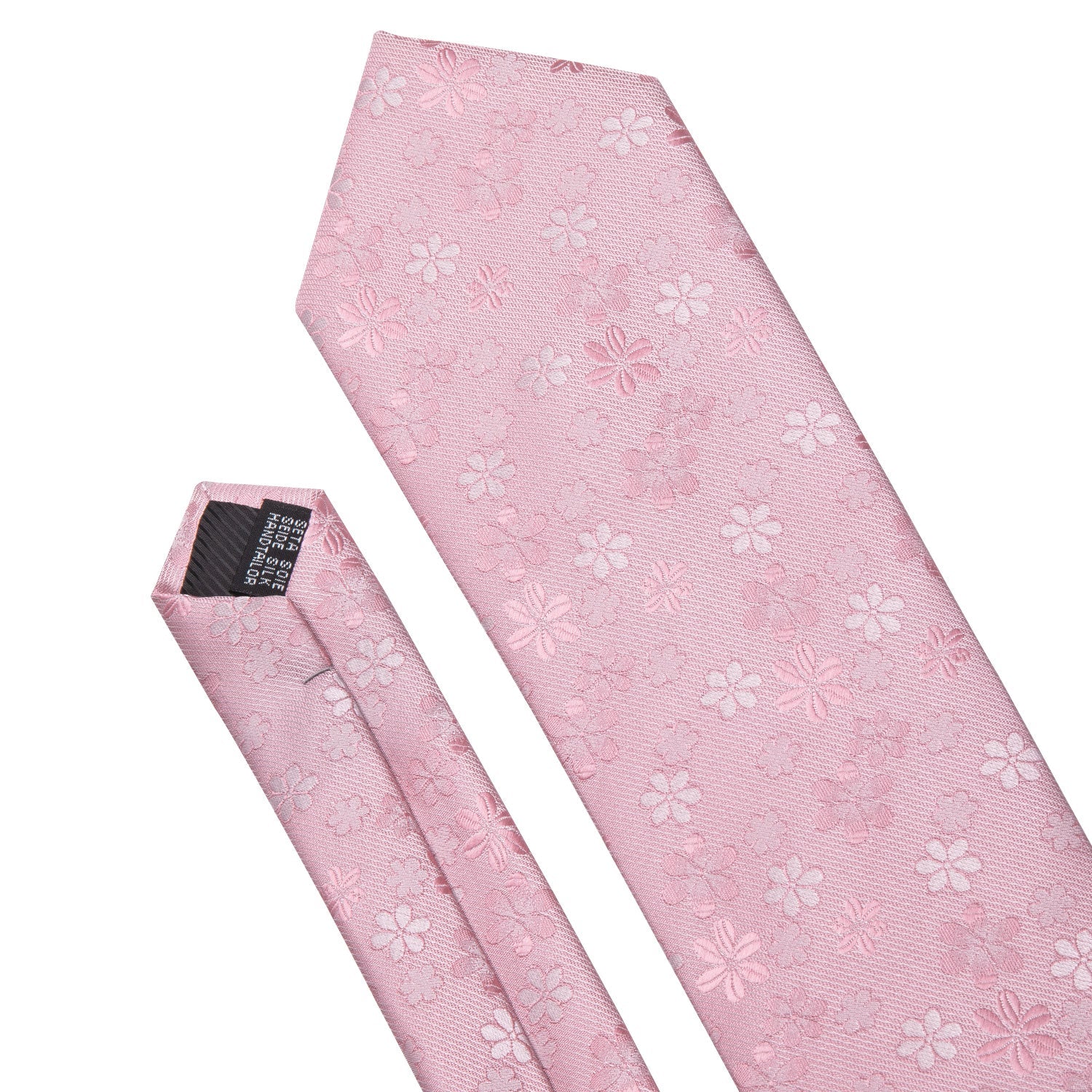 GentCrest Pink Floral Tie Hanky Cufflinks Set - Image 8