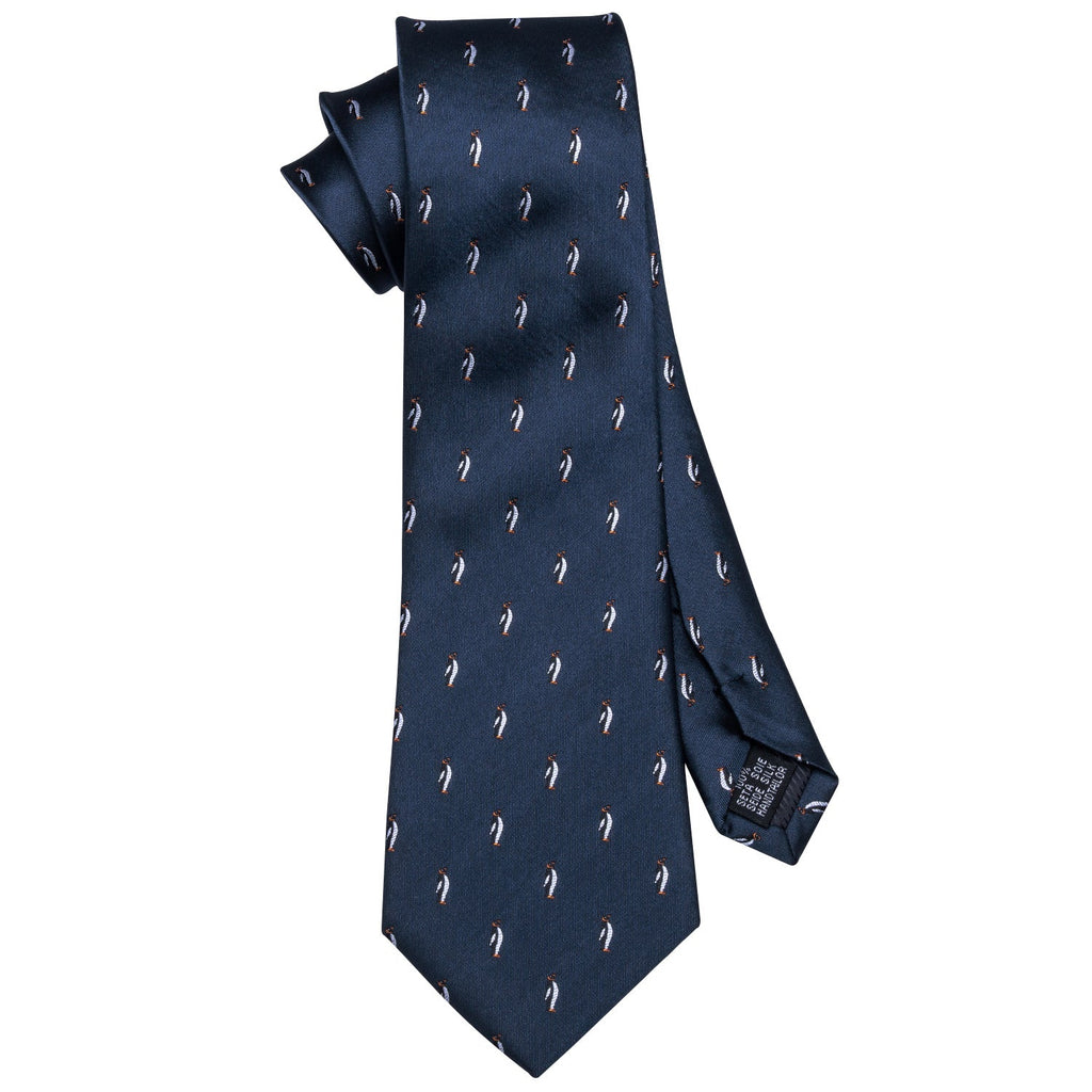 GentCrest Blue Novelty Tie Hanky Cufflinks Set - Image 6