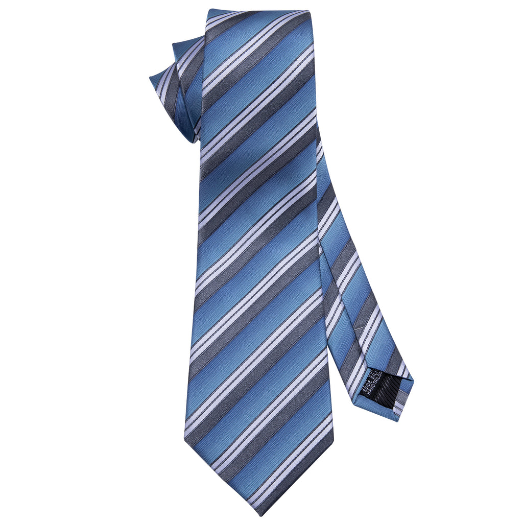 GentCrest Blue Striped Tie Sets - Image 4