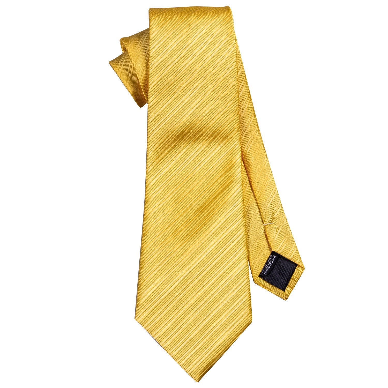 GentCrest Gold Striped Tie Hanky Cufflinks Set - Image 9
