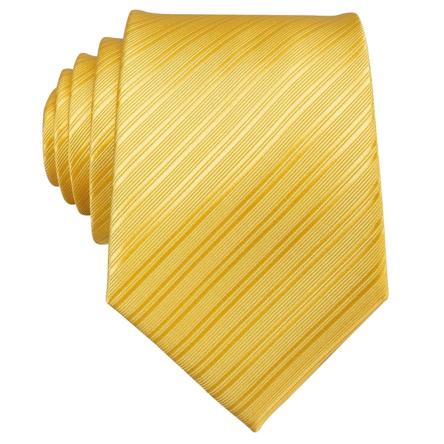 GentCrest Gold Striped Tie Hanky Cufflinks Set - Image 4